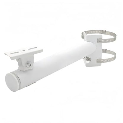 Surveillance Security Camera Mount Bracket, CCTV Wall Mounting Bracket Stand Galvanized Tube Wall Corner Mount Bracket for Heavy-Duty Surveillance Camera
