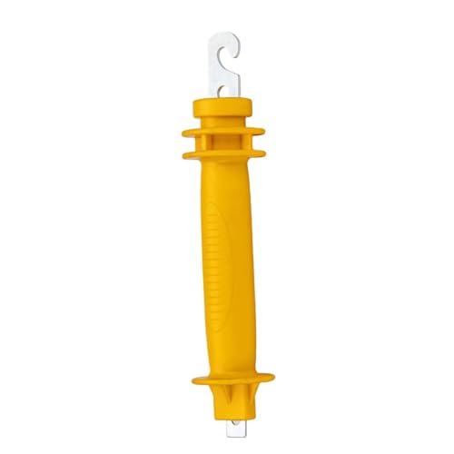 HouseVibe Electric Fence Gate Handle with Internal Spring Heavy Duty Insulated Fencing Hardware Easy Installation for Ranch Farm 8.86inch