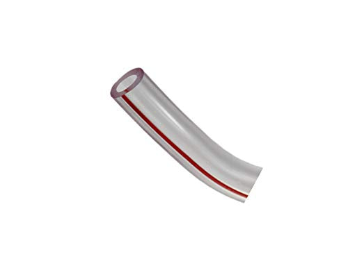 Milk Hose/Tube Transparent Food Grade for Cow Or Goat Milking Machines 8 Ft Long by Melasty (5/8 Inch ID)) - size: 5/8 Inch