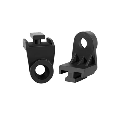 8PCS Universal Electric Radiator Fan Mounting Kit, L-Shape Fan Bracket Feet Mount Legs Install Tab Plastic Electric Engine Intercooler Cooling Fan Mounting Tabs