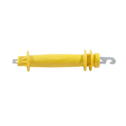 Electric Fence Handle Gate Spring Rubber Insulated Handle Installation Weather Resistant PE Metal Suitable for Ranch Farm Animal Husband