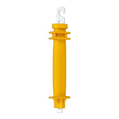 Electric Fence Handle Gate Spring Rubber Insulated Handle Installation Weather Resistant PE Metal Suitable for Ranch Farm Animal Husband