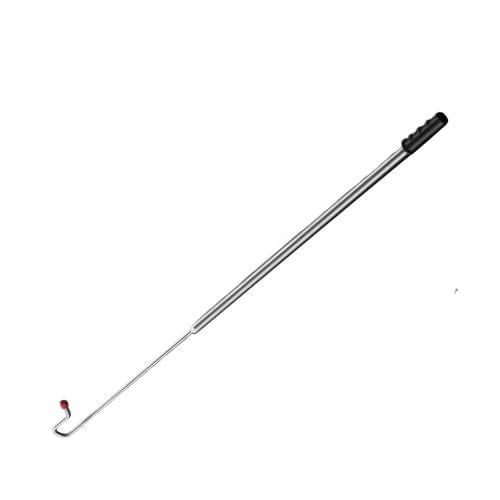 Professional Livestock Leg Hook, 59 inch Total Length, Dismantlable Carbon Steel Goat Catcher for Farms and Breeding Farms Grabber Capture