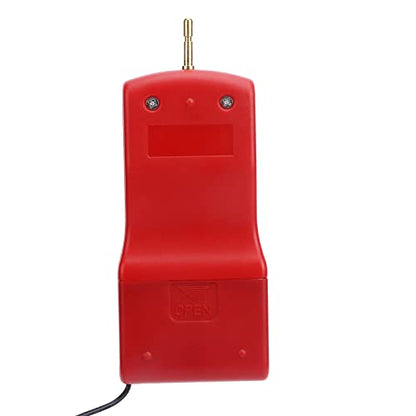 L 15Kv LCD Fence Voltage Tester Portable Fence Digital Voltmeter for Farm Garden Mld 004Br Red Red (Black) (Red MLD)
