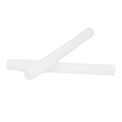 2PCS Milking Machine Silicone Short Tube Replacement Accessories for Dairy Farm Equipment Durable Food Grade Silicone Easy Install Tight Leak Proof Interface 15x1.5cm 5.9x0.6in