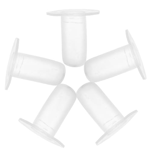 Toyvian 5pcs Silicone Calf Nursing Nipples Soft and Comfortable Leakproof Animal Feeding Teats for Young Animals for Livestock Feeding and Watering Supplies