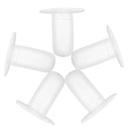 Toyvian 5pcs Silicone Calf Nursing Nipples Soft and Comfortable Leakproof Animal Feeding Teats for Young Animals for Livestock Feeding and Watering Supplies