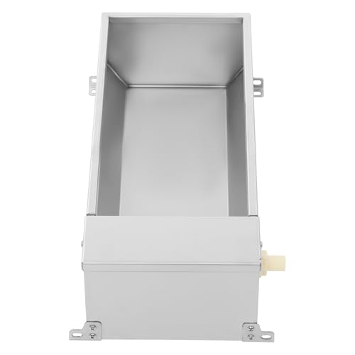 2 Gallon Automatic Livestock Water Trough with 3.28ft Hose, Self Filling Dog Water Bowl Dispenser with Float Valve, Stainless Steel Animal Waterer for Pig Horse Cattle Sheep Goat Poultry