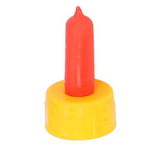 Generic Goat Nursing Nipple, Silicone Milk Feeder, Vent Hole Pet Feeder with Easy Mount, Ideal for Lambs, Dogs & Foals, Mounts on Plastic Soft Drink Bottles