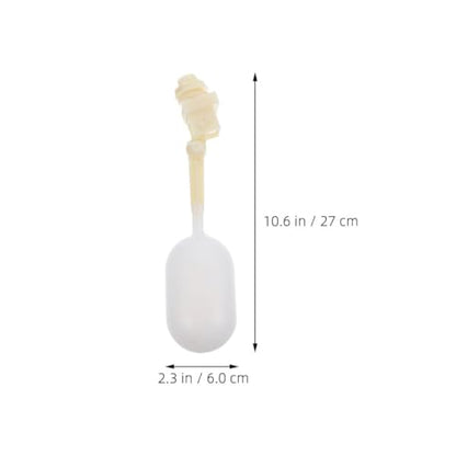 Luxshiny 2 Pcs Automatic Float Valve Dn20 Plastic Water Level Control Valve for Livestock Waterer Bowls, Compatible with Cattle, Horse, Goat, Pig, and Dog Farm Use