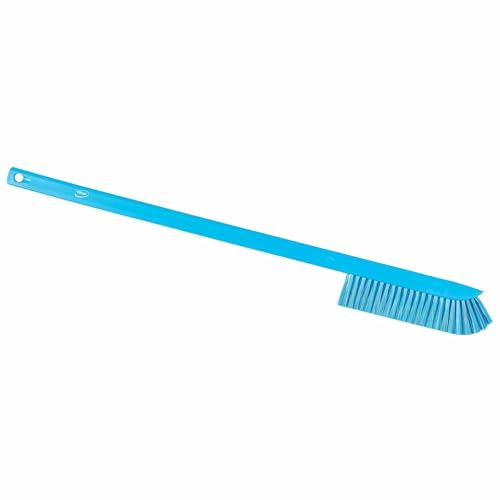 Vikan 41973 Ultra-Slim Cleaning Brush with Long Handle, 23.62" Medium, Blue - color: Multicolor