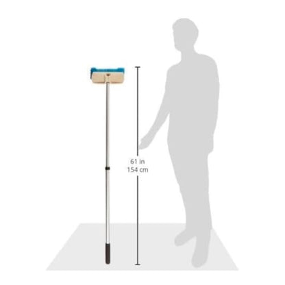Star brite Brush & Compact Handle Combo - Extends 2'-4' - Made in USA