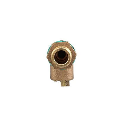 Watts 750 Series 3/4" Bronze Heavy Duty Float Valve, Female NPT Threaded Inlet, Machined Flange, Serrated Arms, Replaceable Seals, Locknut & Gasket for Bulkhead Mount, Max Working Temperature 180° F