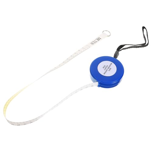 Animal Measuring Tape 2.5M for Pig Weight and Cattle Body Measurement Blue Sturdy Livestock Weight Tape for Goat, Cow, and Pig Use Style