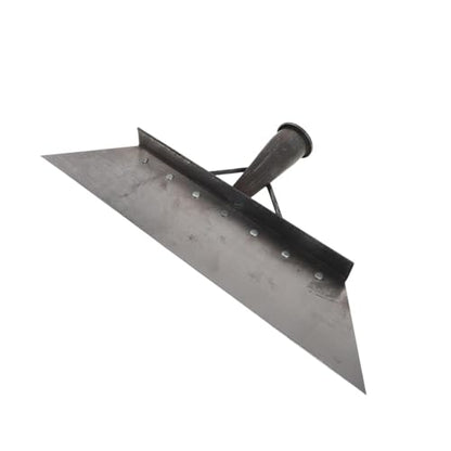 INOOMP Manganese Steel Multifunctional Garden Cleaning Shovel 38cm for Barn Manure Scraper Tool Heavy Duty Livestock Dung Scraper Spade for Farm and Lawn Care