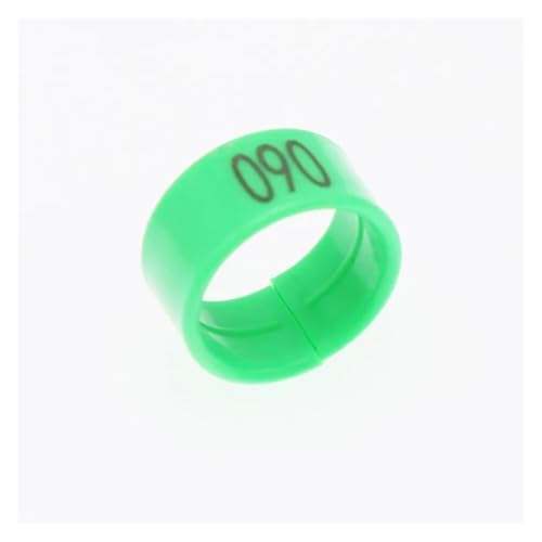 100 Pcs 8 Colors Chicken Foot Ring 16mm/18mm Poultry Identification Rings Leg Bands for Chick, Duck, Pigeon for Easy Flock Management(Blue,1.6 cm) - color: Blue, size: 1.6 cm
