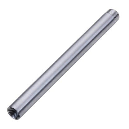 CONSTELLAR 304 Stainless Steel Pipe Nipple - 1" NPT Male x 1" NPT Female Threaded Fitting, 16 Inch (400mm) Length 3mm Wall Thickness Heavy Duty Seamless Pipe Nipple for Water Gas Oil fluid (1 Pack) - size: 1" NPT Male x 1" NPT Female, style: 400mm (16 inc