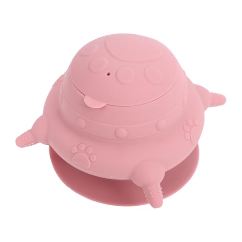 Zerodis Puppy Milk Feeder Nursing Supplies Reusable Food Grade Silicone Kitten Milk Feeding Bowl Pet Nursing Station with Suction Cup Base Kittens Puppies Nipple Feeder Puppy