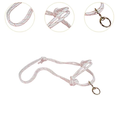 Cattle Traction Halter Bull Bridle Adjustable Cow Halter Livestock Equipment Lightweight Design with Nylon Structure for Farm Use Suitable - size: Large