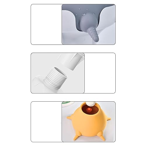 Puppy Bottles for Nursing, Milk feeders for Multiple Puppy,Feeder Bowl for Kittens, Puppy,Capacity 300ml, White Hollow Base