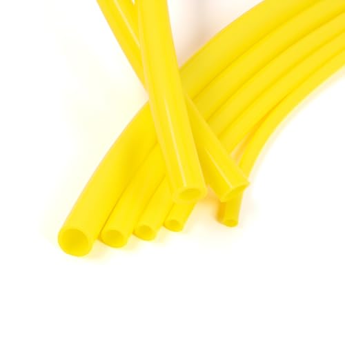 Silicone Tubes,9.84Ft 5/32" ID×15/64" OD (4mm×6mm) Yellow Food Grade Silicone tubing,For Food Grade Soft Milk Beer Drink,Home Brewing Wine making, Engine,Fish Tank Air Pump - color: Yellow, size: 4mm×6mm