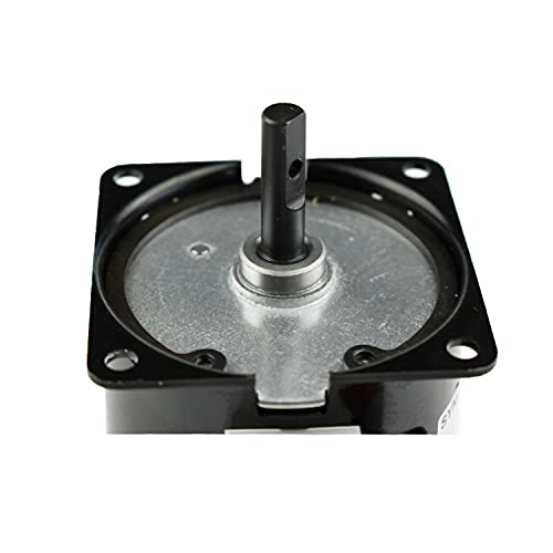CHANCS Permanent Magnet Synchronous Gearbox Motor 60KTYZ 110V 25-30RPM CW/CCW Synchronous Reduction Motor with Motor Bracket Support Fixed Base - size: 25/30r/min Motor+Bracket