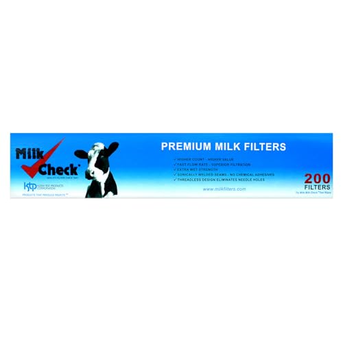 Milk Check Pipeline Sock Filters. (2 x 24, 200, Filters) - style: 2 x 24"