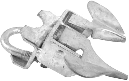 Galvanized Chain Link Fence Butterfly Gate Latch - 1-3/8" Gate Frame and 2-3/8" Gate Post - CASE Qty 25 - size: 1-3/8" X 2-3/8" - Case(25 Count)
