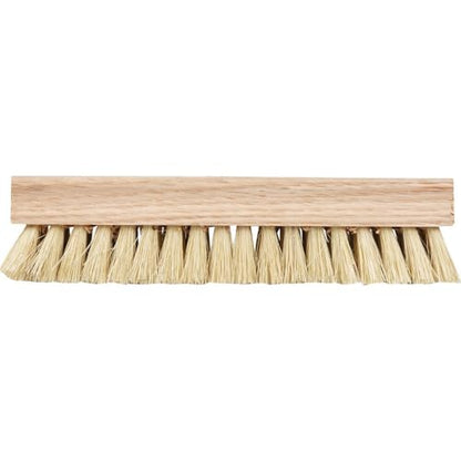 11643 Dqb Heavy Duty Acid Brush, Tampico Fiber Bristle Trim, Hardwood Handle, 8" x 1-1/16"