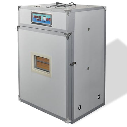 XKV 352 Egg Incubator with Automatic Egg Turning,Temperature Control and Humidity Control,Hatching Eggs,Chicken,Ducks,Poultry,Industrial Brooding Machine Chicken Incubator for Farm,Lab,Home,Indoor - size: 352 Egg-235L