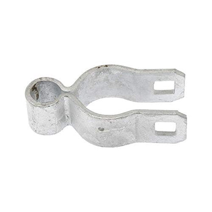 Chain Link Fence Gate Hinge Kit | Two 1 3/8" Female Hinges and Two 2 3/8" Male Hinges with Bolts and Nuts