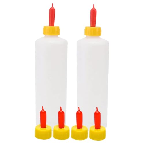 BESPORTBLE Small Animal Feeding Bottle Set Sheep Milk Bottle for Boys and Girls Easy to Clean