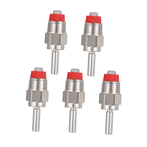 Toddmomy 5Pcs Stainless Steel Automatic Pig Waterer Nipples Efficient Animal Water Supply for Sows Pigs and Livestock Leak Design Reduces Install for Clean Drinking