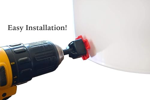 RentACoop DIY Waterer Kit - Horizontal Nipples with Dribble Dish and Installation Tool - Great for Chickens, Turkeys, Peafowl, and Other Poultry - 50 Pack - size: 50 Pack