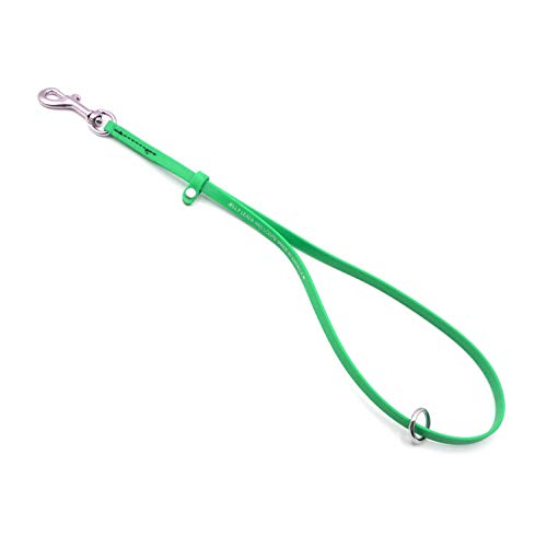 Jelly Pet Grooming Loops 3/8'' x 18'' W/Ring (Lime Green) | Made in the USA - color: Lime Green, size: 3/8'' x 18''