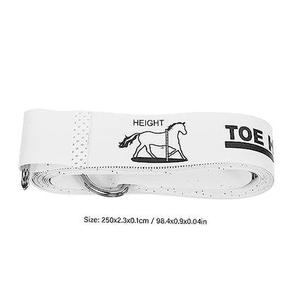 YARNOW 2.5m Horse Measuring Tape Flexible Soft Tape for Accurate Weight and Height Measurements of Livestock and Other Farm Animals