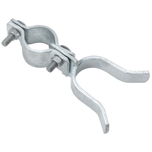 VIVIDA Chain Link Gate Latch 1-3/8" x 1-5/8", Fence Fork Lock, Galvanized Steel, 1 PCS - size: 1-3/8" x 1-5/8" (1 PCS)