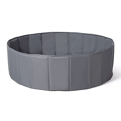 Ball Pit for Toddlers Babies Dogs Cats Iinfant Children, Foldable Ball Pits Play Tent, Crawl Playpen Ball Pool with Storage Bag, Surprise for Boys Girls Festival (Balls Not Included), Gray