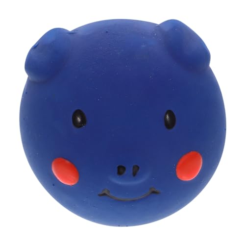 Milisten Dog Chew Toy for Dogs Squeaky Pig Shaped Teething Toy Lightweight for Independent for