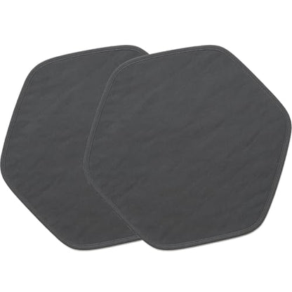 Amakunft 2Pcs Waterproof Hexagon Playpen Mat Washable Pee Pad Fit with Small Animal Playpen (42.5in x 41in) Reusable Pet Bedding Liner for Guinea Pig, Rabbit, Hamster, Chinchilla, Hedgehog - size: 2pcs