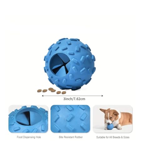 Challenging Treat-Dispensing Ball for Pigs Piglets Dogs Rabbits Cats and Other Small Animals – Mental Stimulation and Playtime Fun