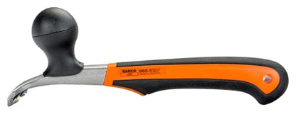 Bahco BAH665 Ergo Carbide Blade Scraper with 2-1/2" Blade, Heavy-Duty Hand Tool for Paint, Rust, & Adhesive Removal on All Surfaces, with Ergonomic Handle & Extra-Wide Blade for High-Strength Scraping