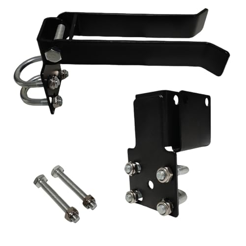 Chain Link Fence Strong Arm Double Gate Latch for 1-3/8"- Latches Two Gates Together Without The Need of a Drop Rod - Chain Link Farm Fence Gate Latches for Metal Gates