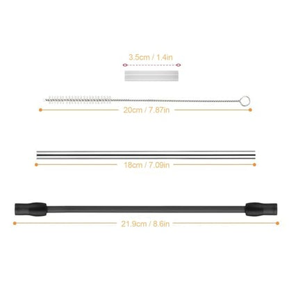 Milk Tube Hose,Coffee Machine Milk Frother Hose Set Food Grade Silicone Replacement for Fully Automatic Coffee Machine (A) - size: A
