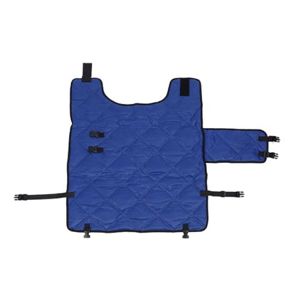 Calf Blanket, Windproof Thickened Belly Protection Calf Coat, Jacket with Adjustable Buckle and Hook and Loop Closure for Horses Cows Sheep