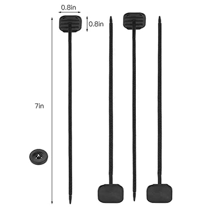 Mellbree 2-Pack Electric Radiator Fan Mounting Kit Compatible for Electric Cooling and Transmission Cooler