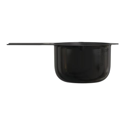 Color Up ⅔ Cup Measuring Cup (160 ml) – Premium Black Stainless Steel, Accurate for Wet & Dry Ingredients, Embossed Markings, Easy-Pour Spouts, Dishwasher-Safe, Kitchen Essential - size: 2/3 Cup (160 ml) Black