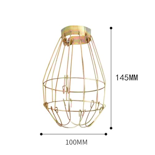 Iron Mesh Cage Heater Guard Lamp Holder Adjustable Clamp Safe Design Suitable for Snake Enclosure and