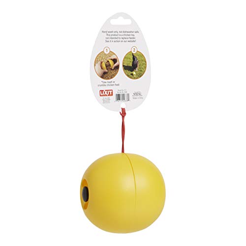 Lixit Chicken Feeder or Treats Ball Toy (2 Pack) - size: 2 Pack