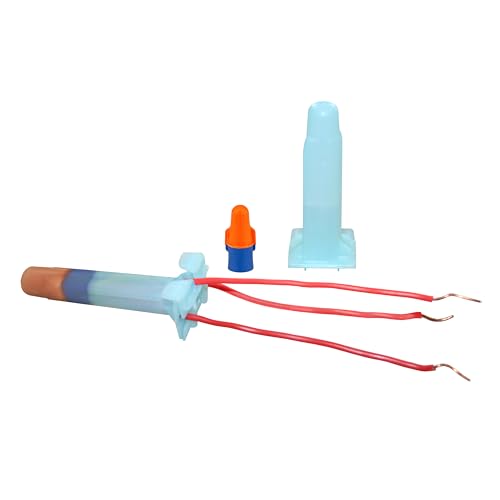 3M Direct Bury Splice Kit DBO/B-6 (BULK), 18-12 AWG, UV-Resistant, Steel Spring, Flame Retardant Insulation, Box of 100 Splice Tubes and 100 O/B Connectors - style: DBO/B-6: Splice Bulk